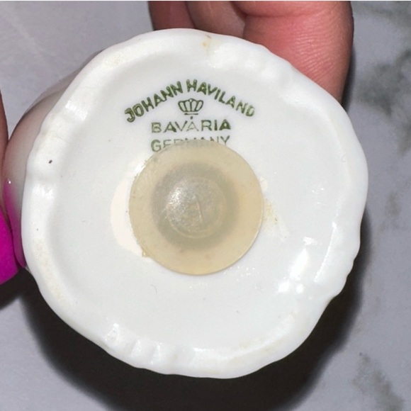 Haviland Blue Floral Salt and Pepper Shakers - Picture 2 of 2